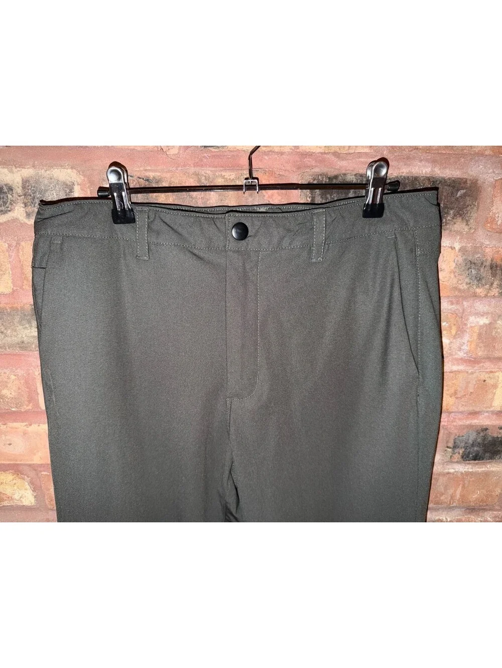 Cuts Clothing AO Versaknit Pants Men's 34x32 Chino Slim Stretch Olive Dark